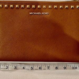 Michael Kors Leather Clutch bag 11x7 inches